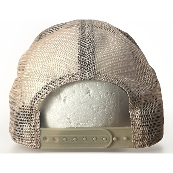 Goorin Bros Hat Cap Snap Back Trucker Patch Blue Red Mesh The Farm Mens - Picture 3 of 9